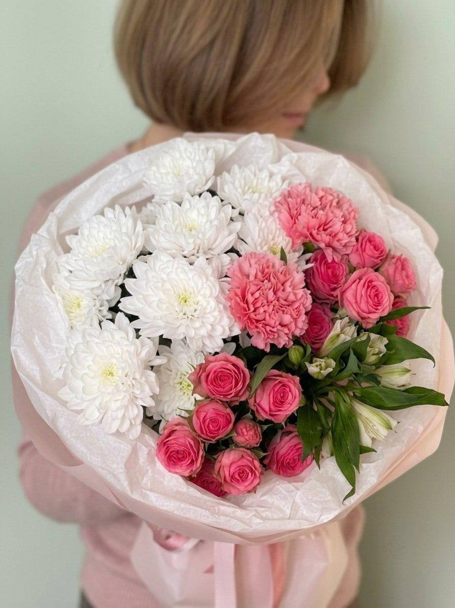Авторский букет «Воздушное прикосновение»